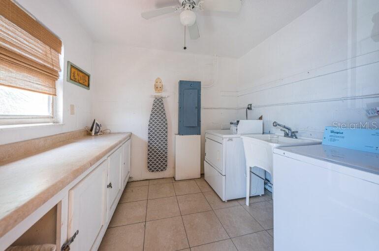 LAUNDRY ROOM STEPS AWAY FROM ROOM 12