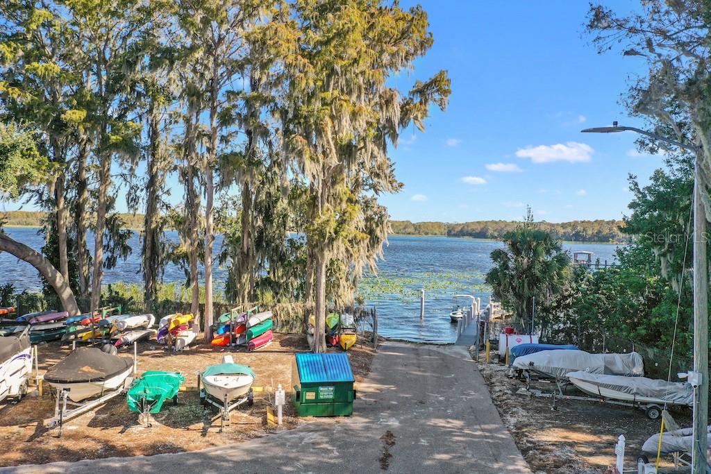 Boat and RV storage with Boat ramp
