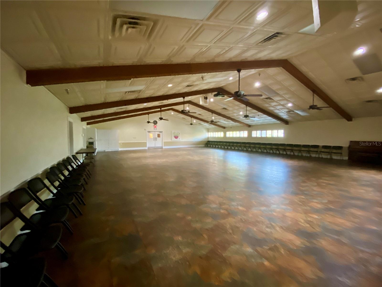 The Great Room used for Line dancing lessons and so much more