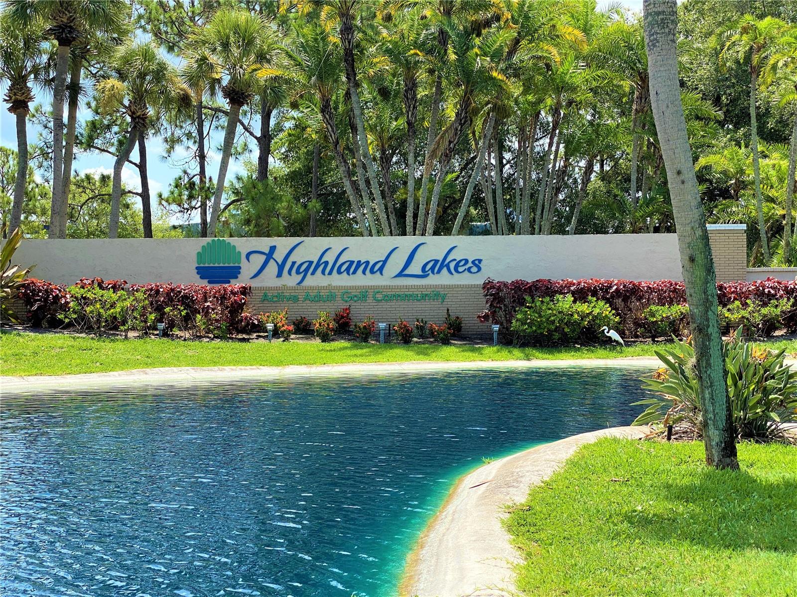 Welcome Home to Highland Lakes where Relaxation and Recreation Meet