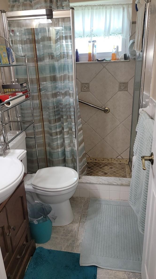 The Primary Shower / rest room.