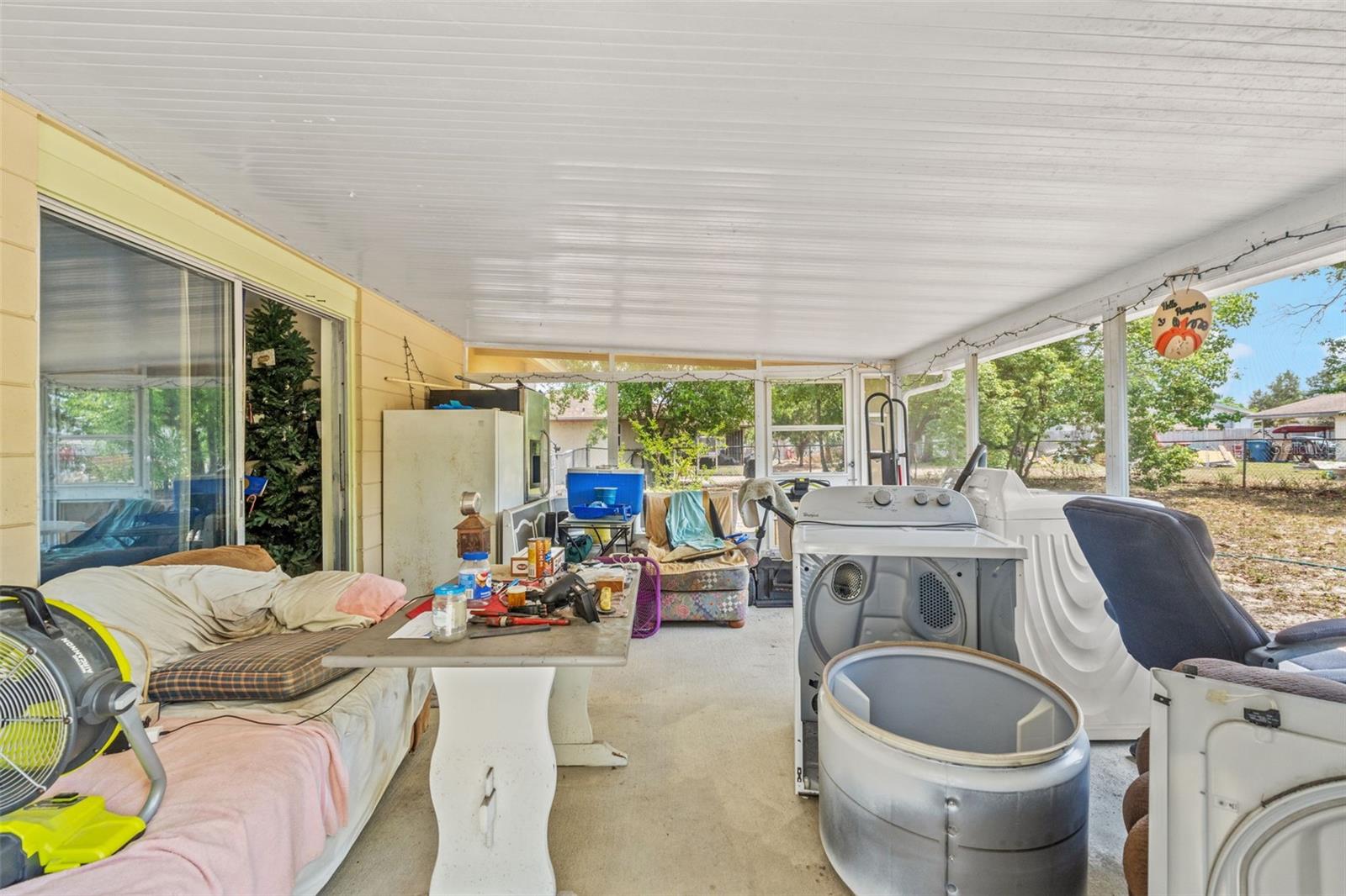 enclosed lanai