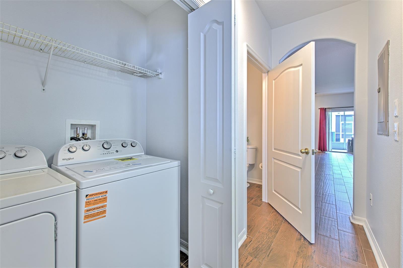 Downstairs Laundry Closet