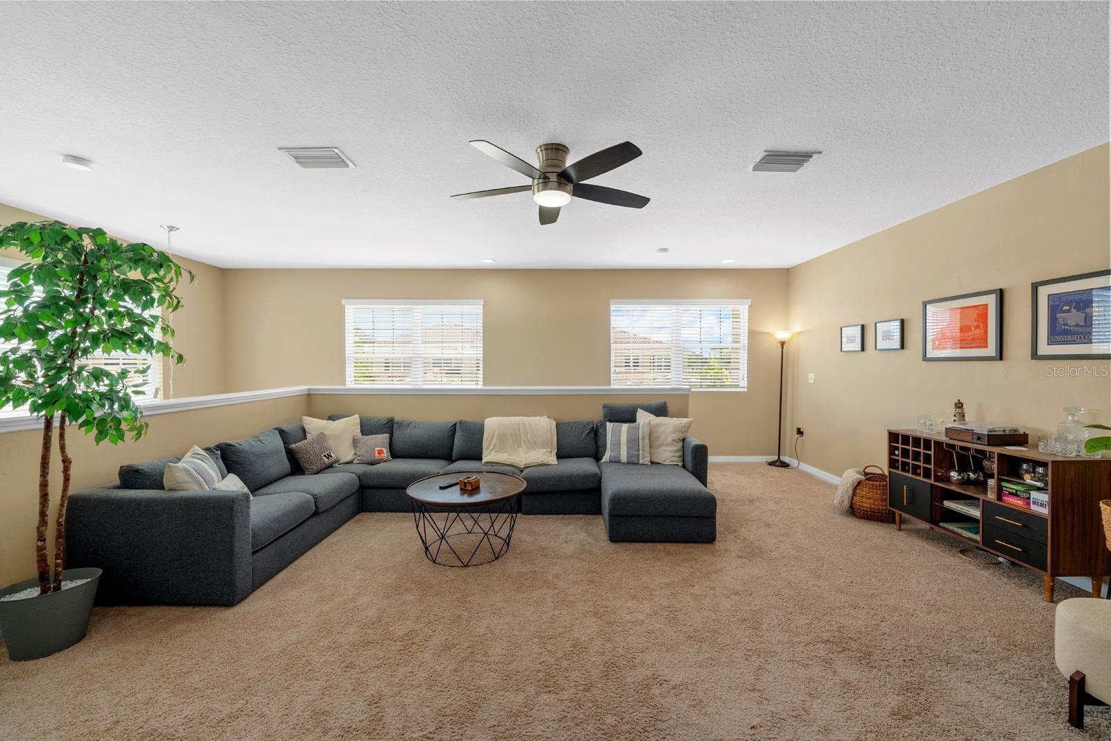 Upstairs loft