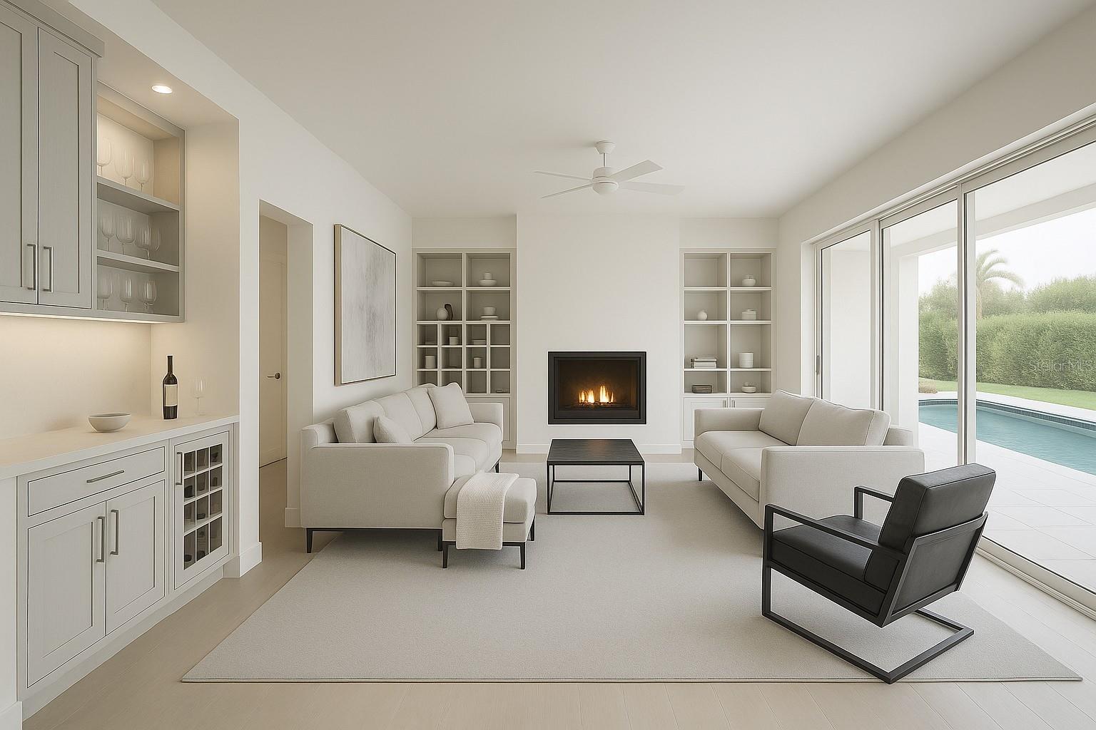 Living Room Rendering