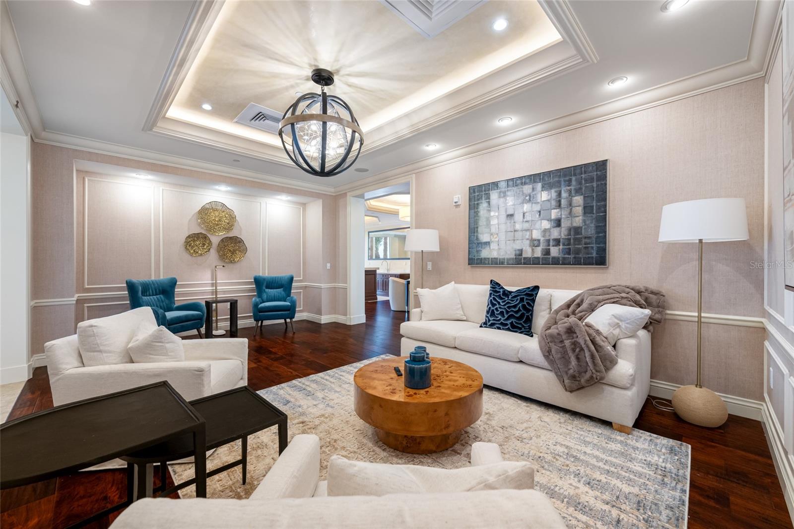 clubroom lounge area
