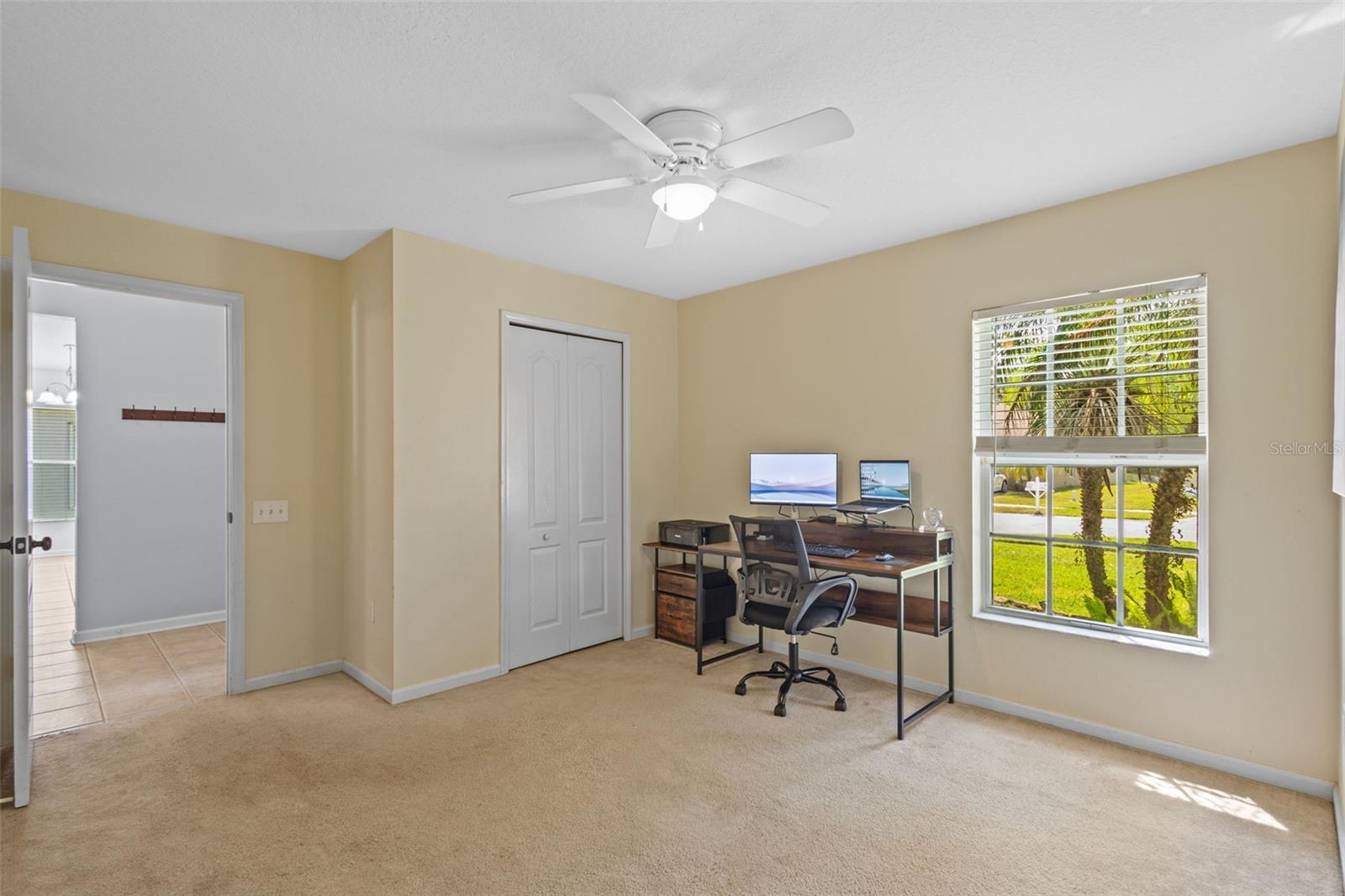 2nd bedroom currently being used as an office