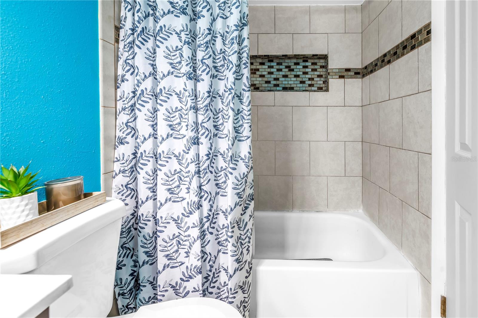 Updated guest bathroom.