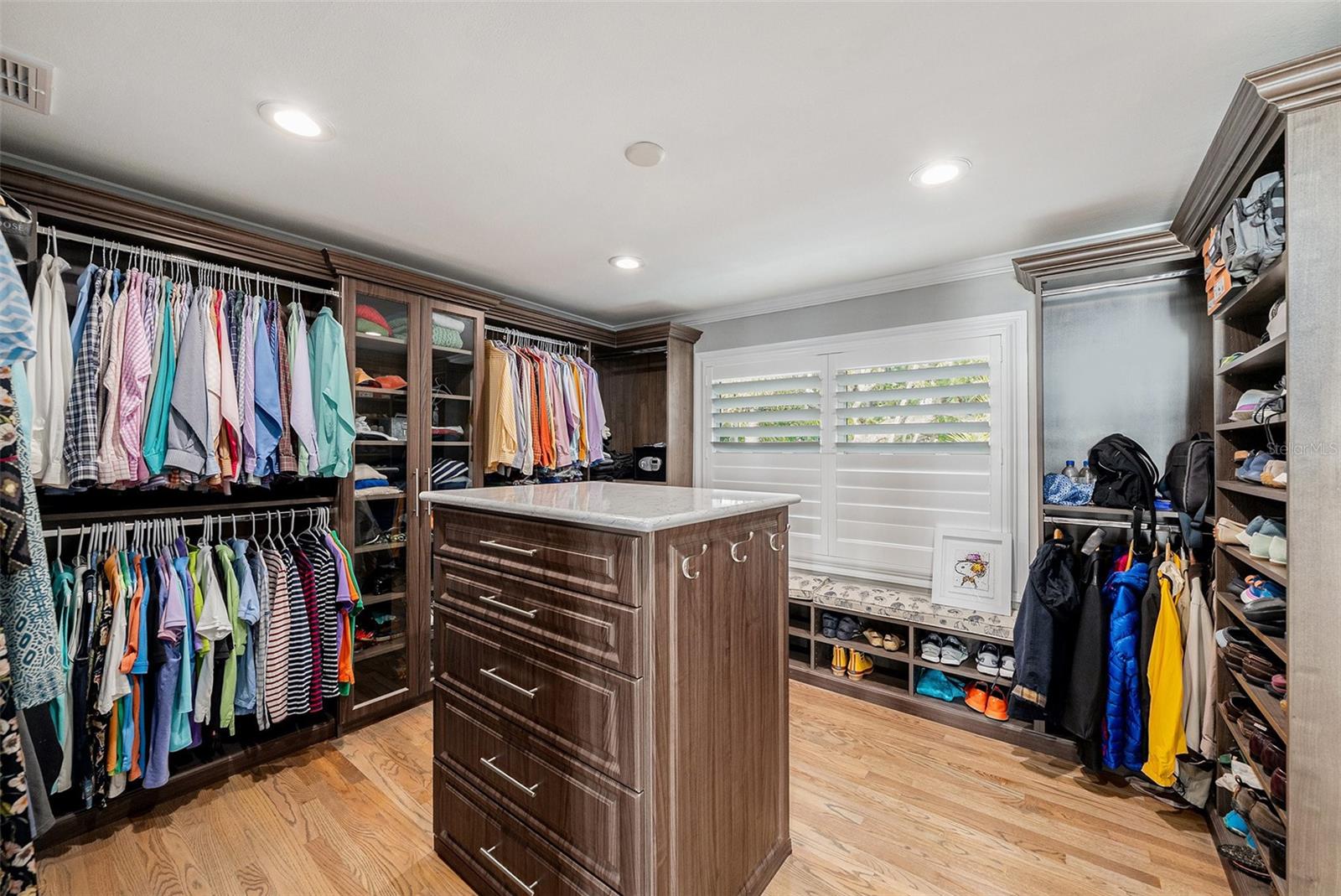 Oversized Walk-in Primary closet