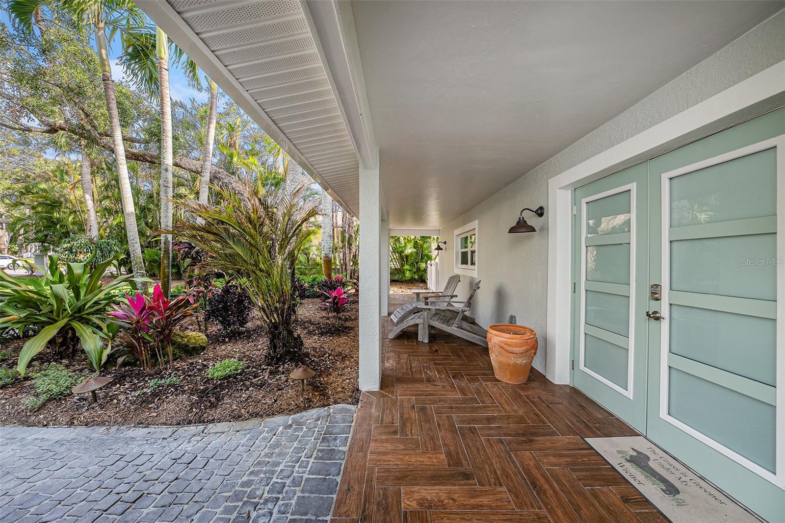 Front covered porch