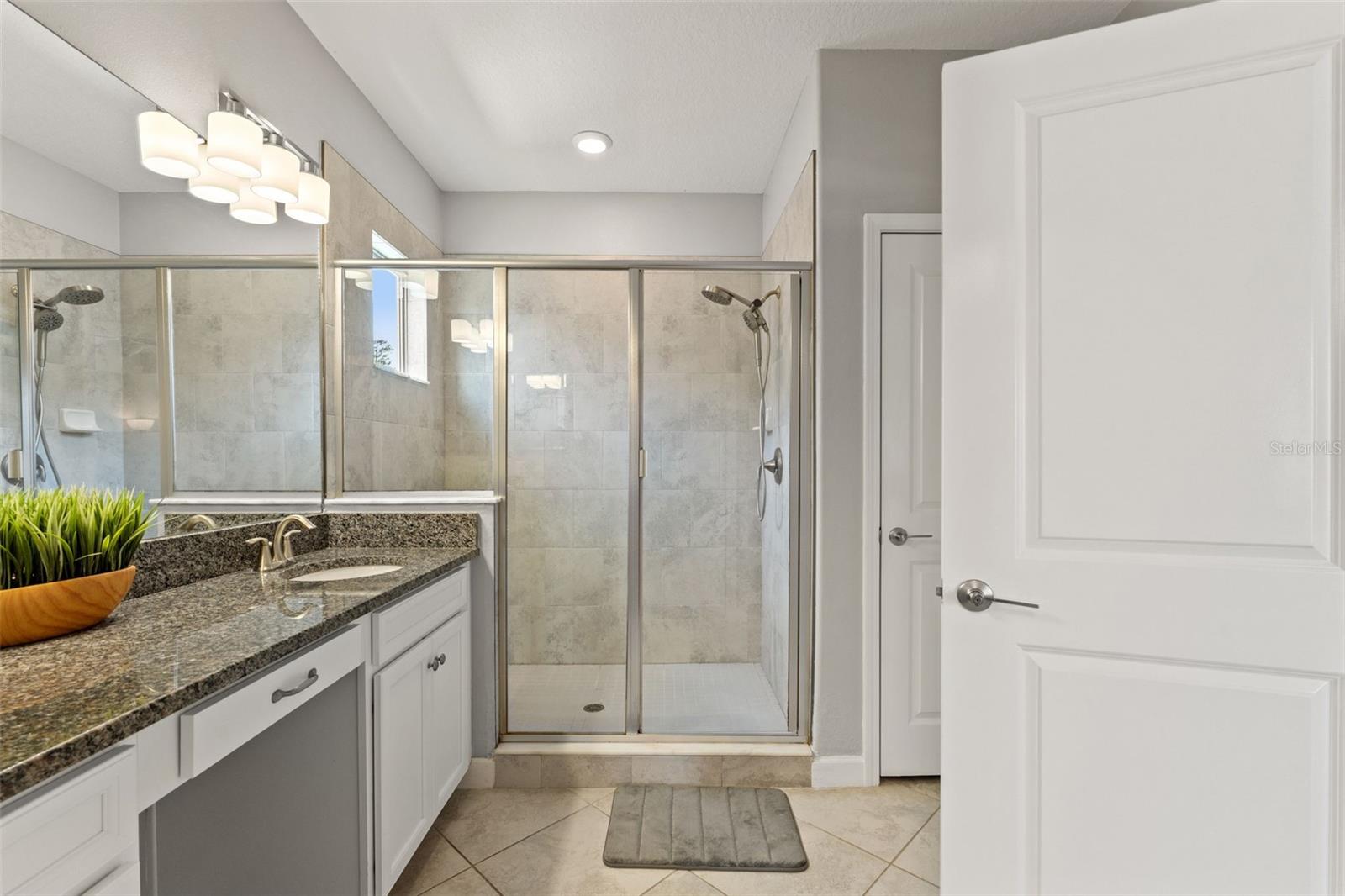 Walk in shower