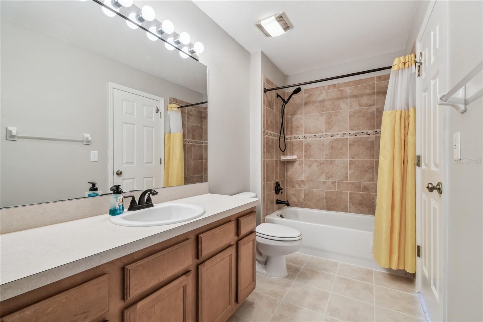 Jack-and-Jill Bathroom on Second Floor