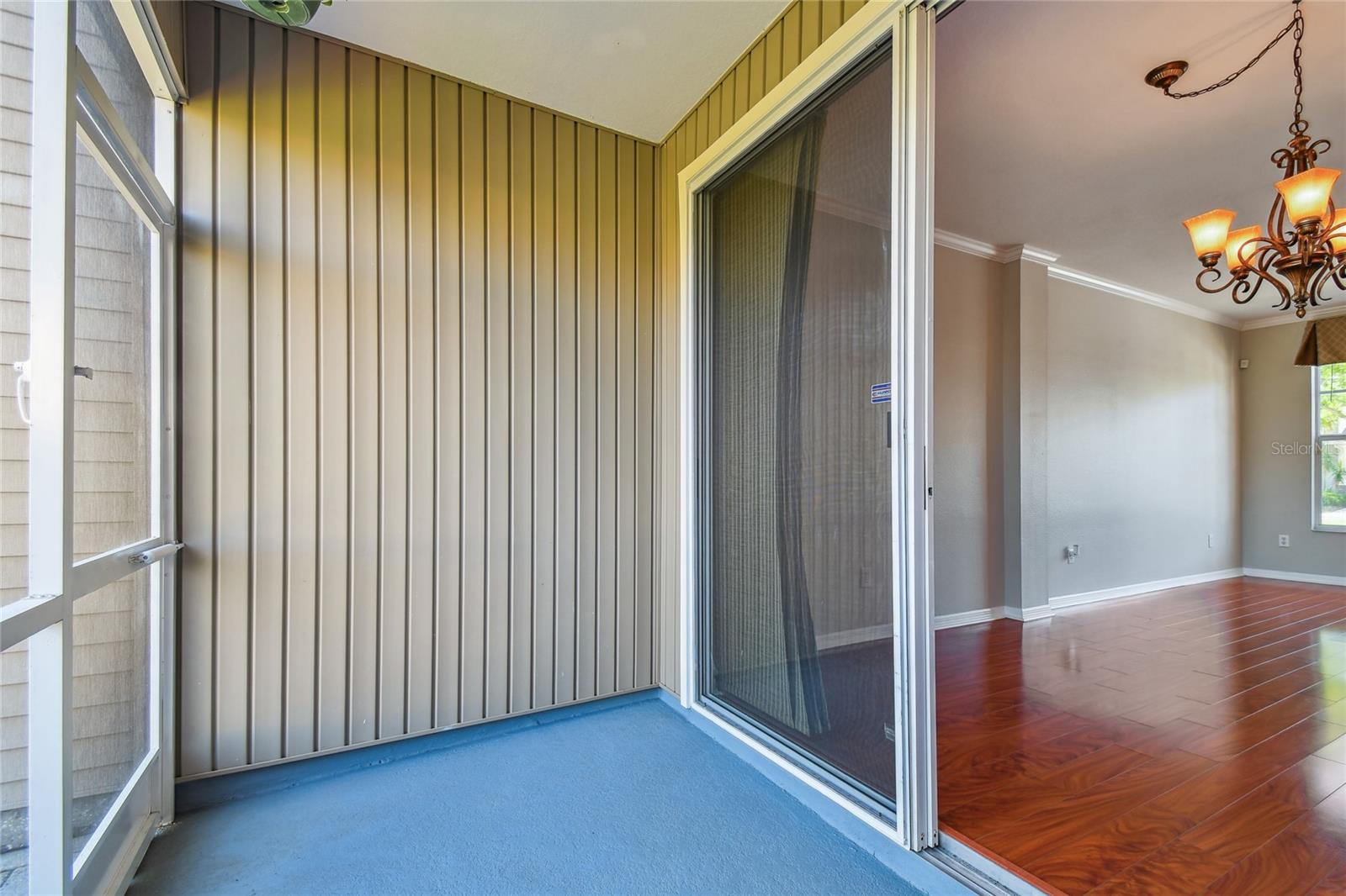 Screened in Back Lanai