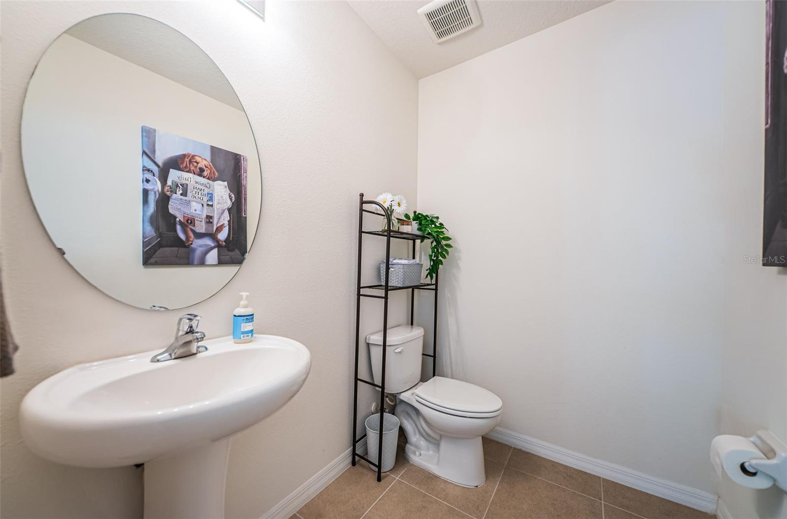 Downstairs Half Bath