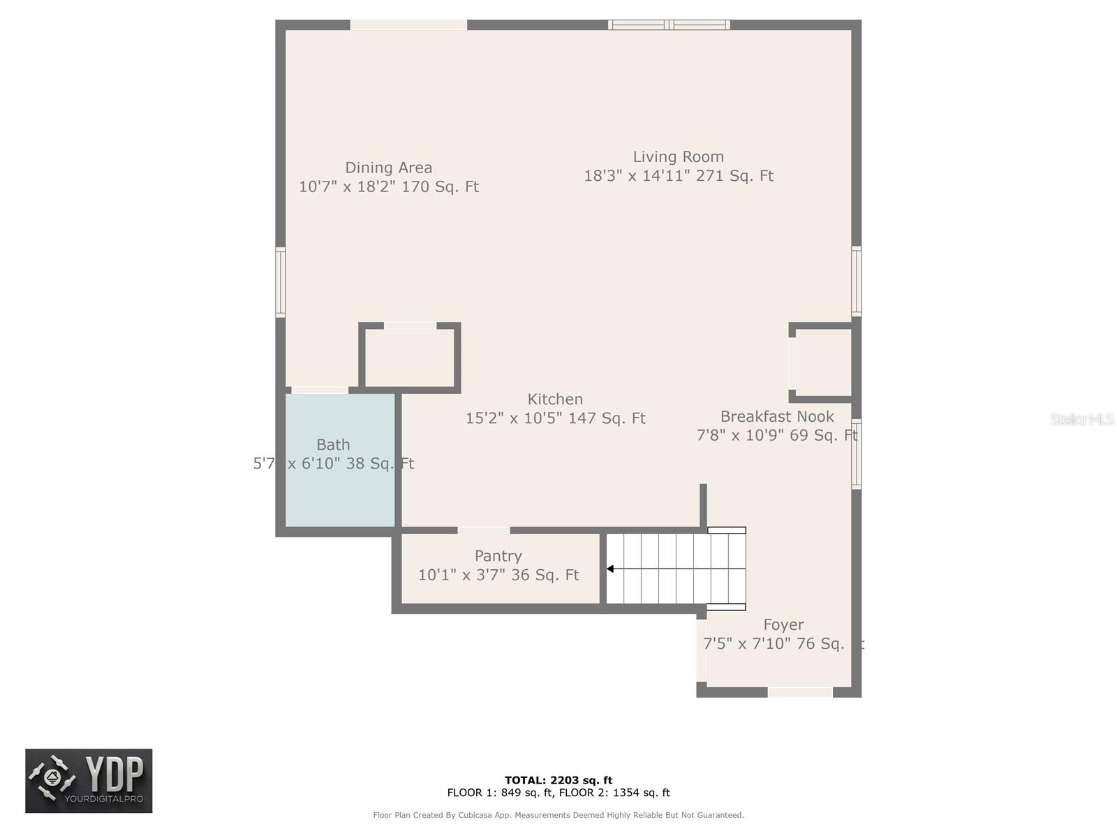 Downstairs Floorplan