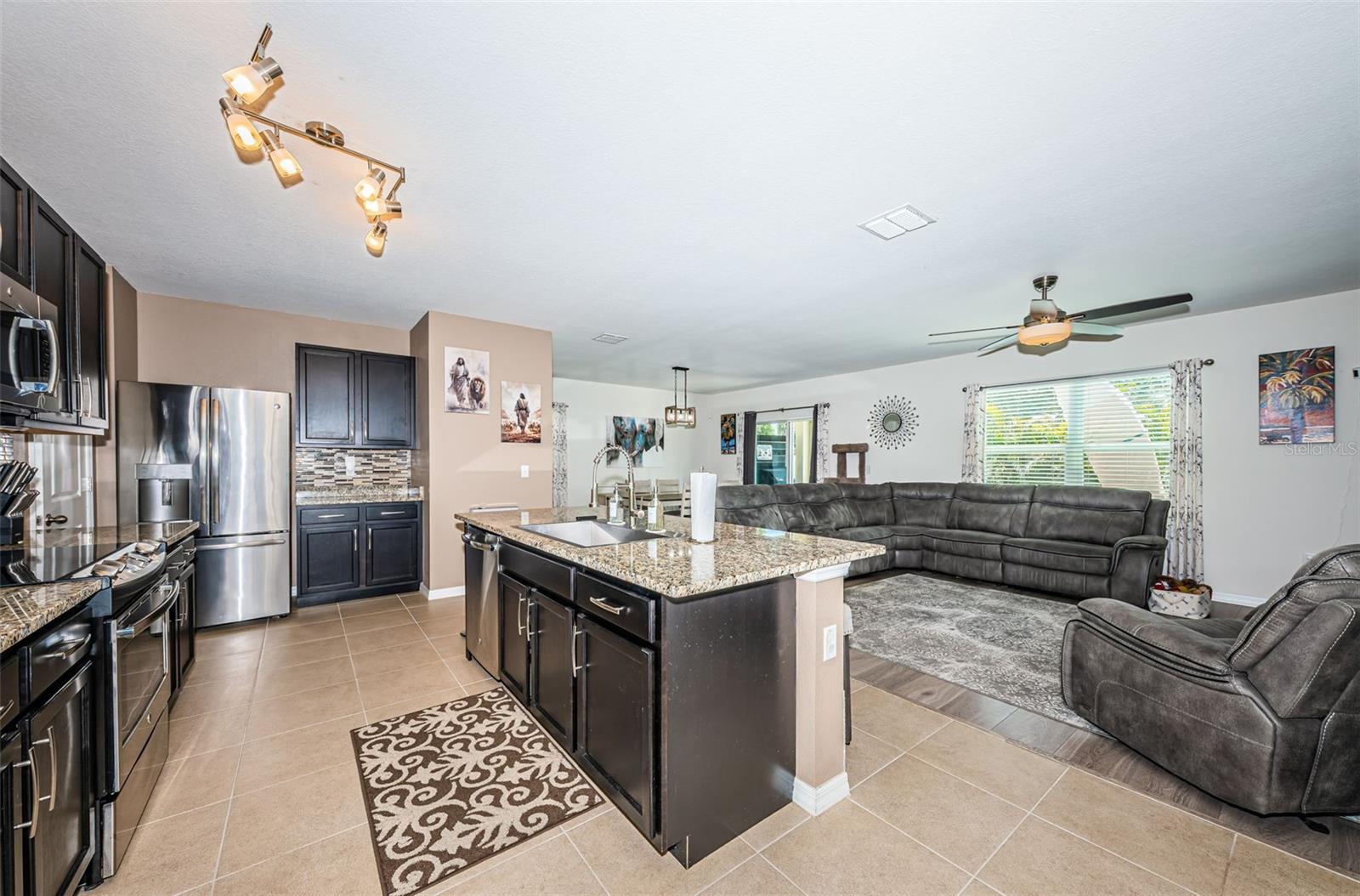 Open Concept Kitchen