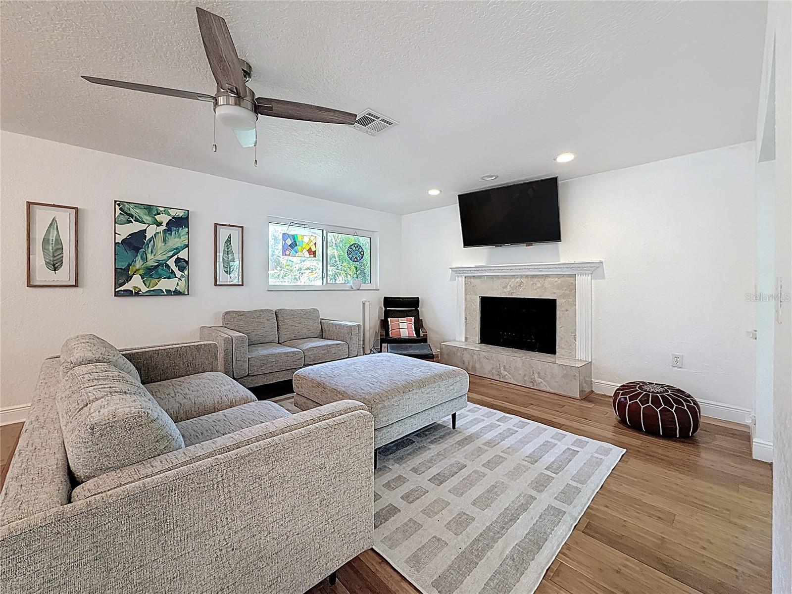 Great Room and Fire Place