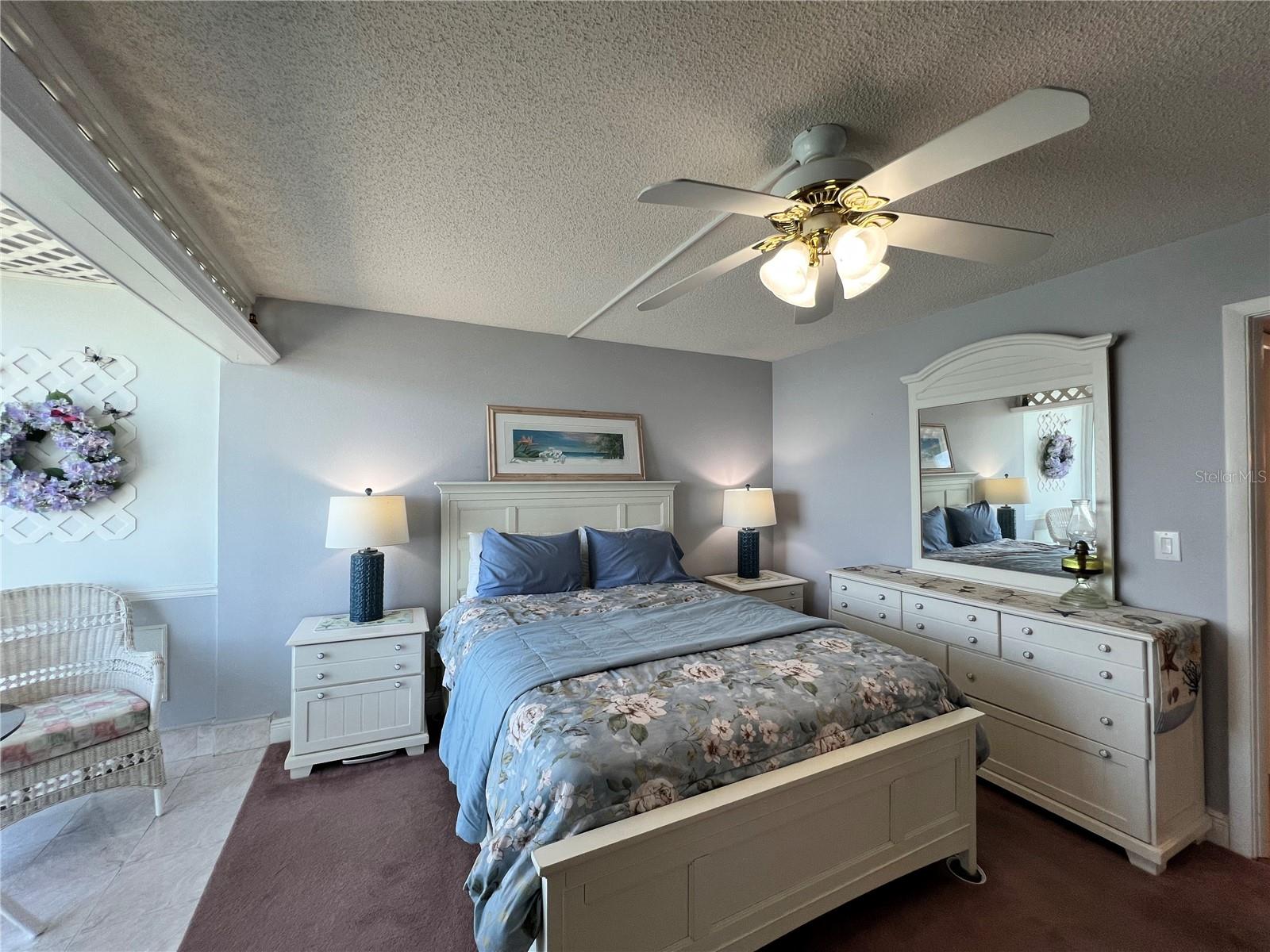 Spacious bedroom