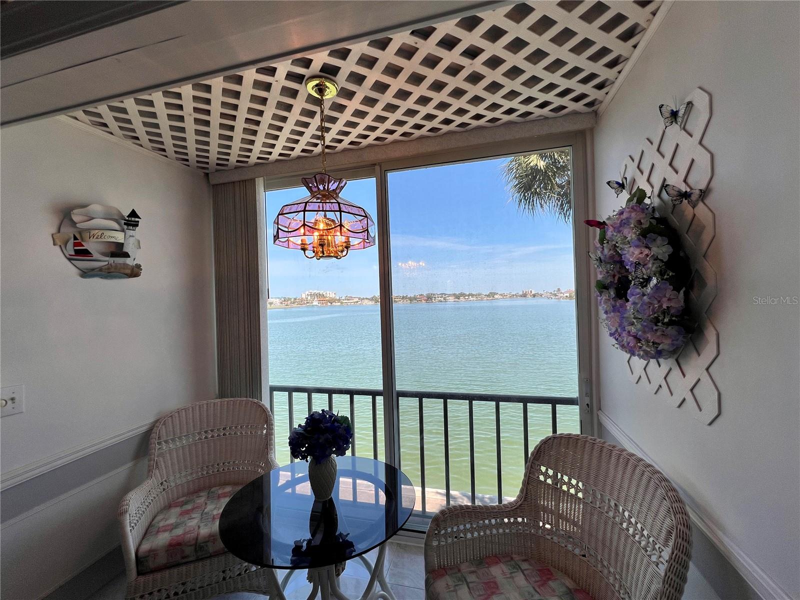 Stunning water view!