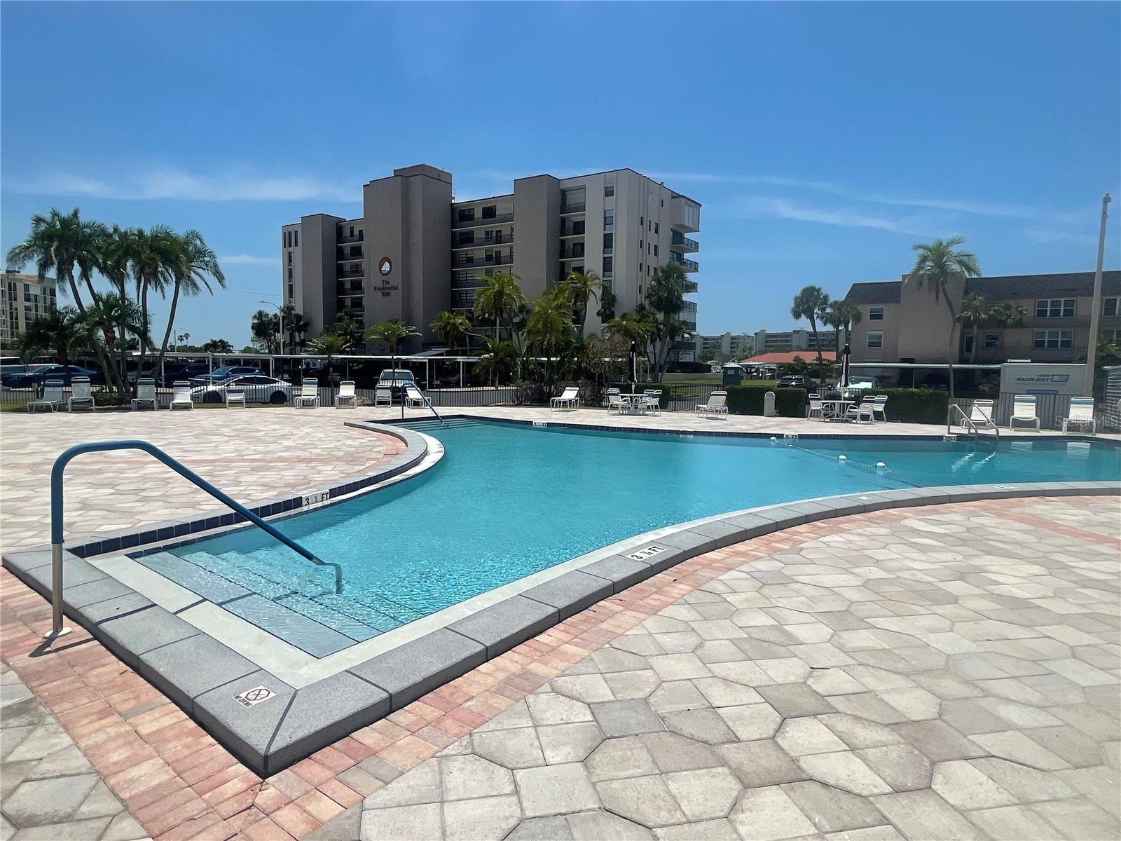 One of 6 swimming pools