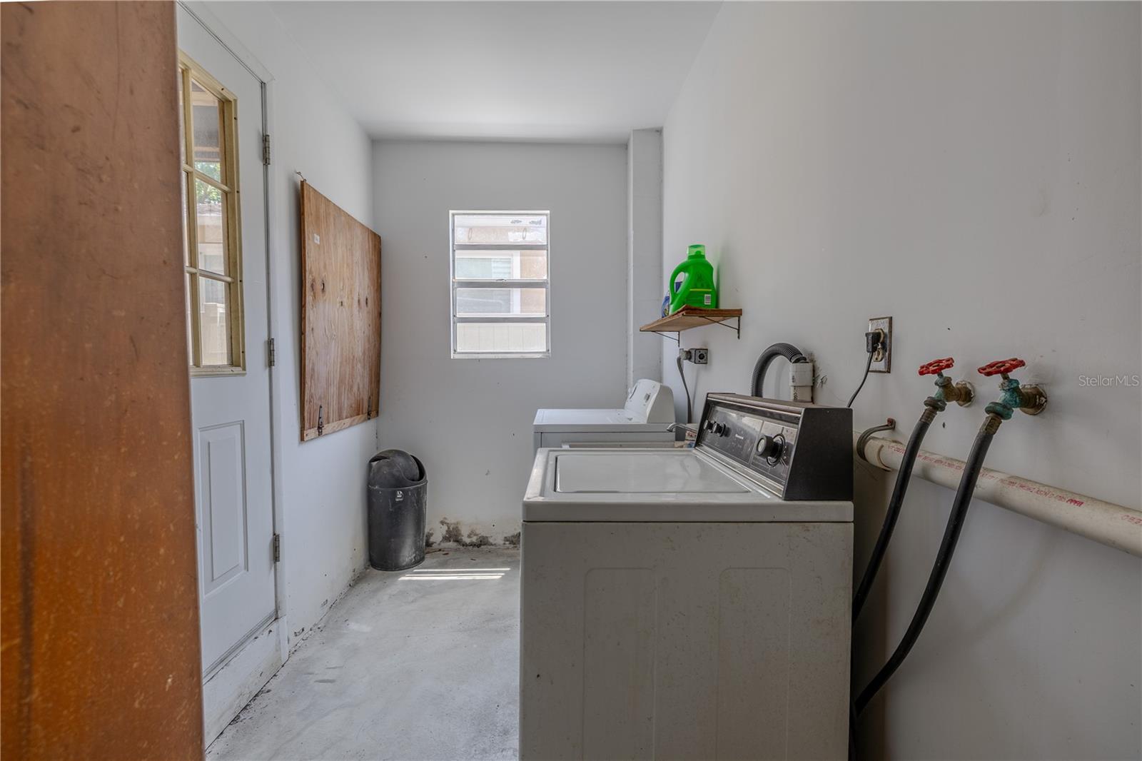 First floor laundry