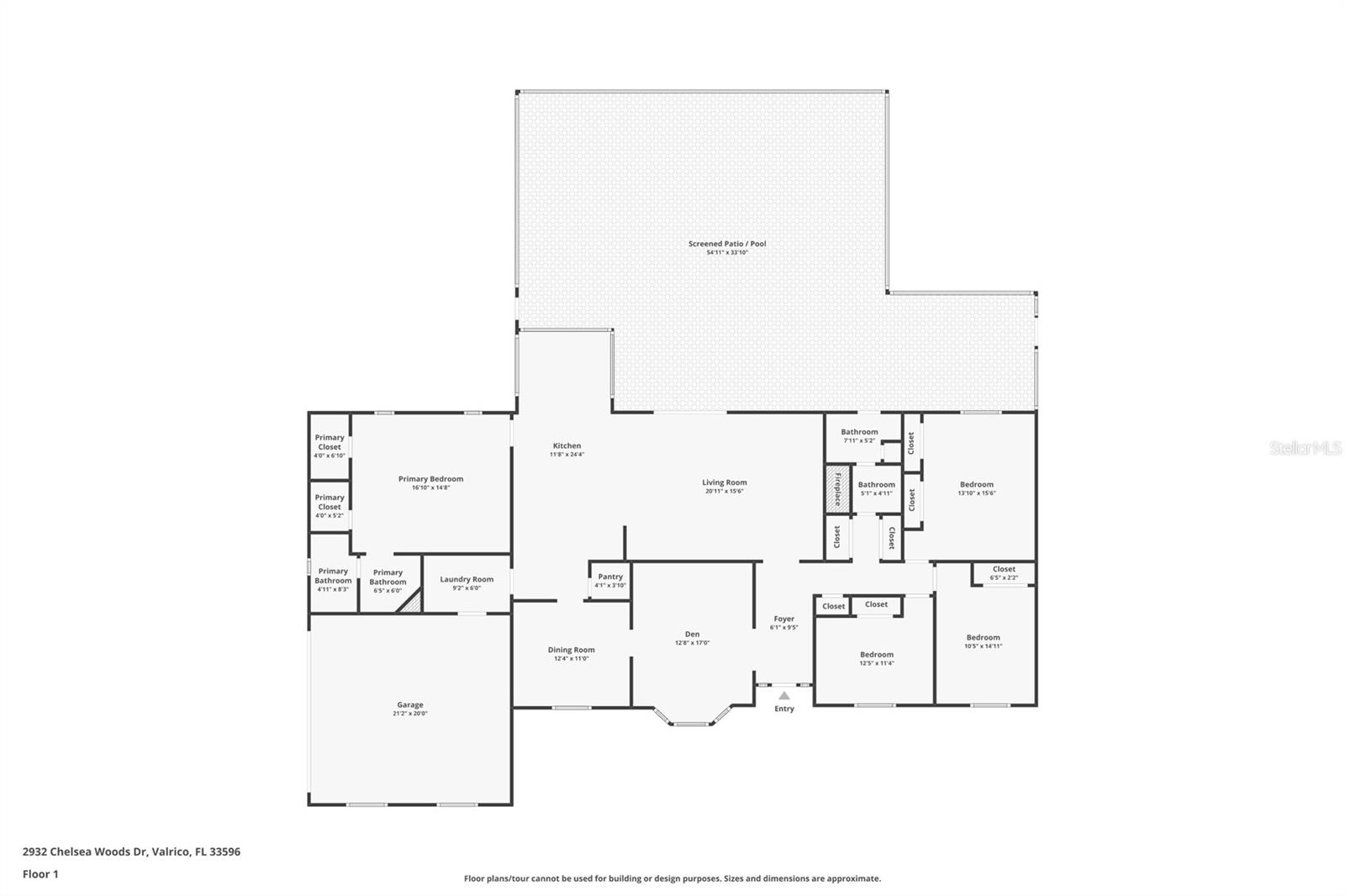 Floorplan with Estimated Measurements