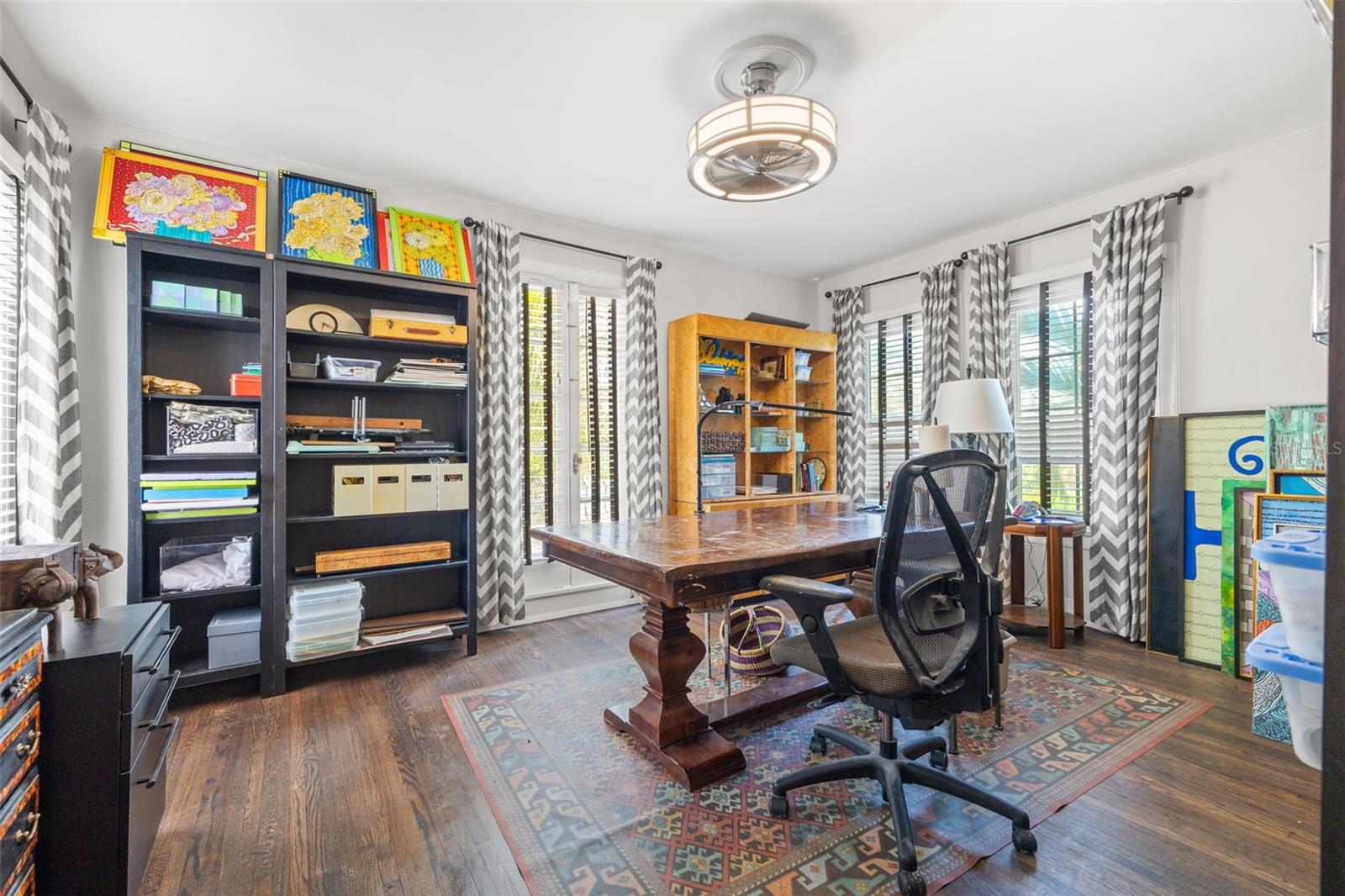2nd level 4th bedroom/artist studio