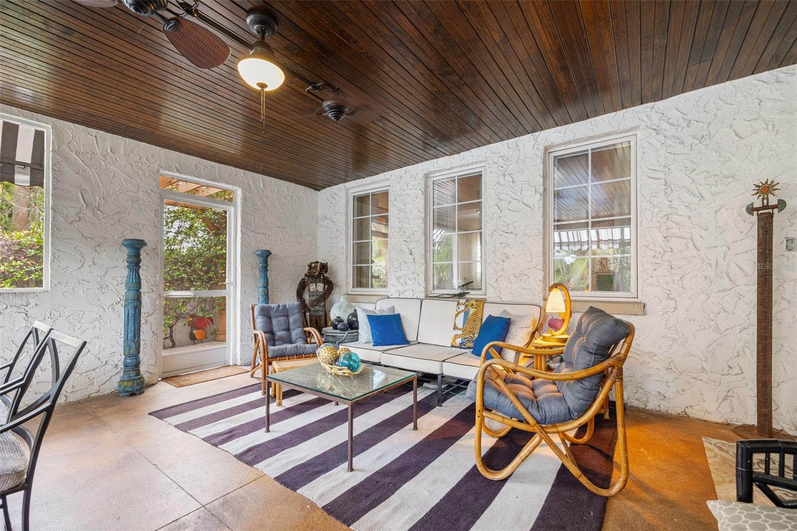 Covered patio