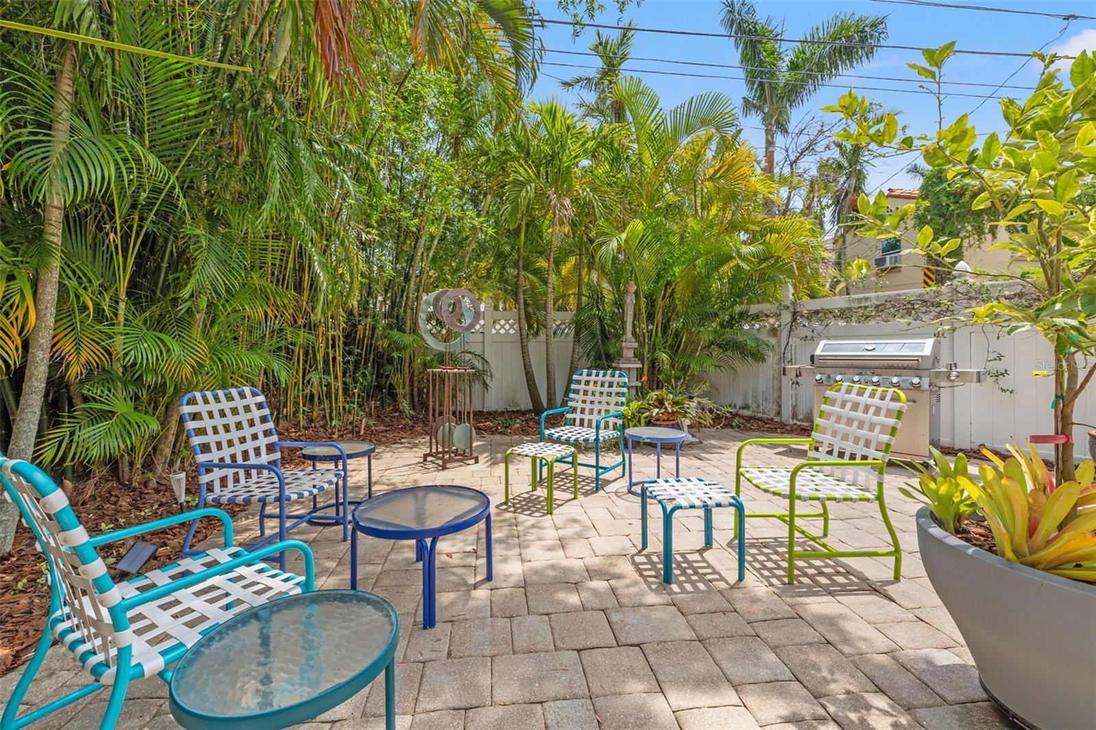 Open patio