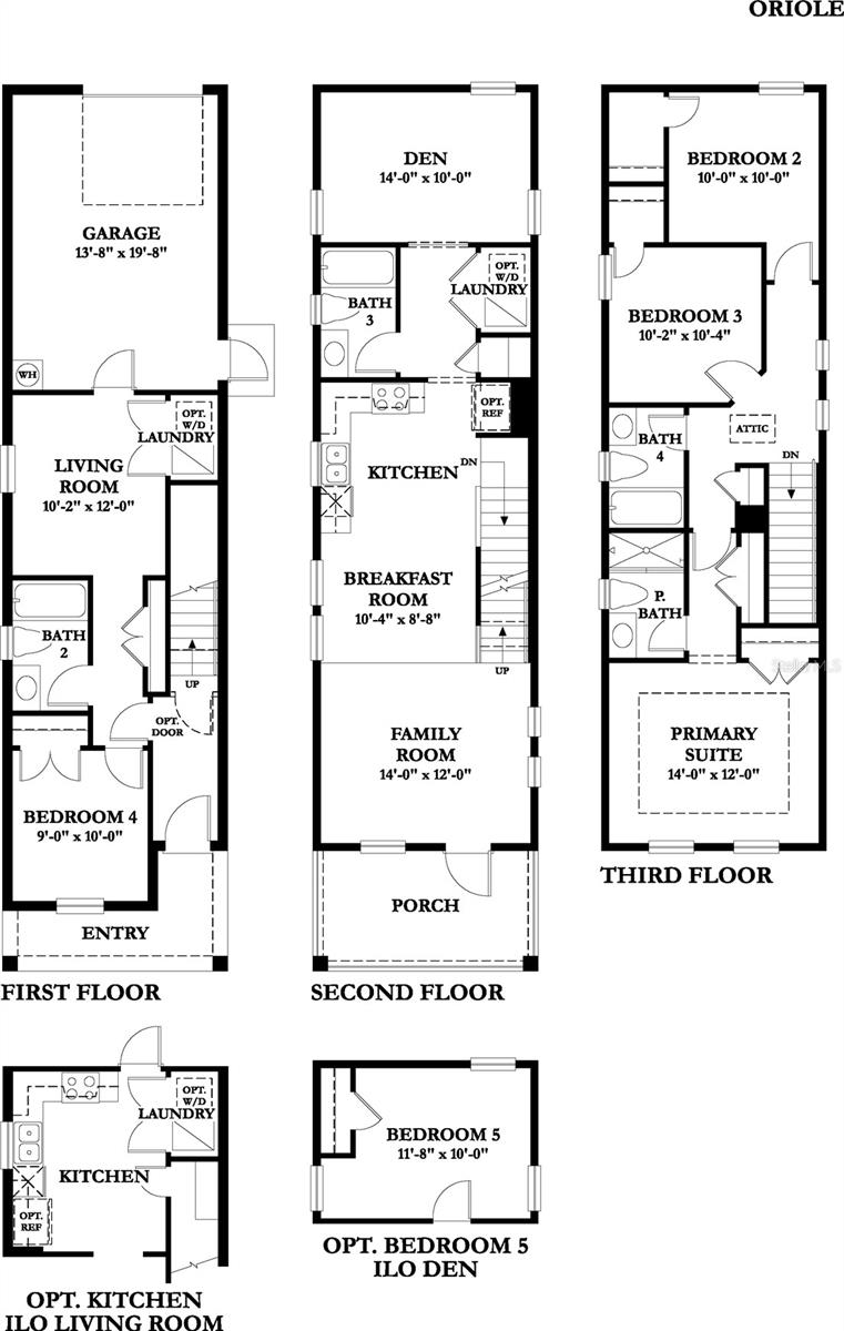 Oriole - Floor Plan