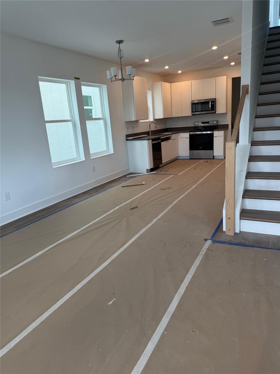 LVP FLOORS THROUGH MAIN LIVING AREAS