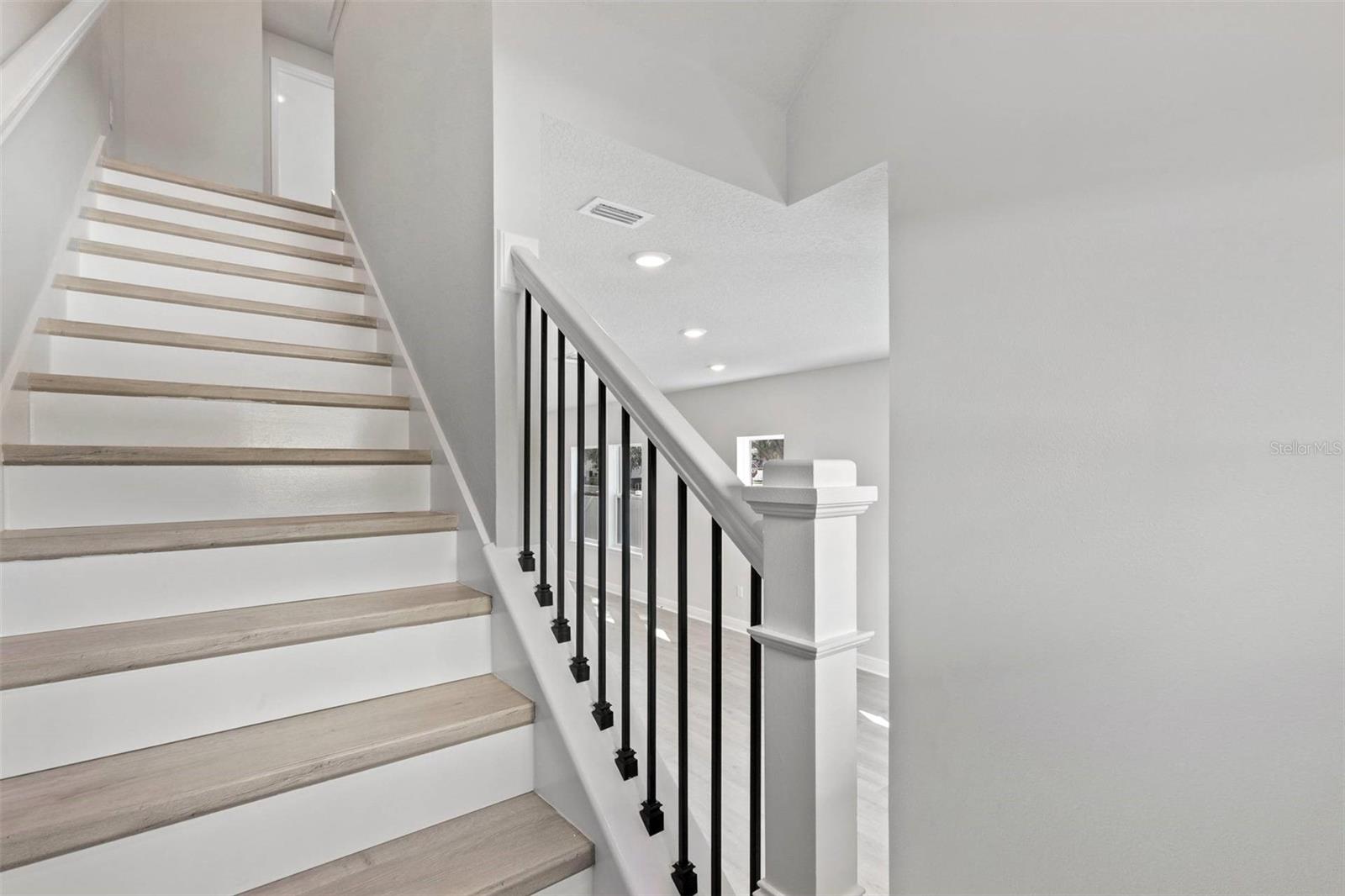 Staircase **Photos are of a Similar Home