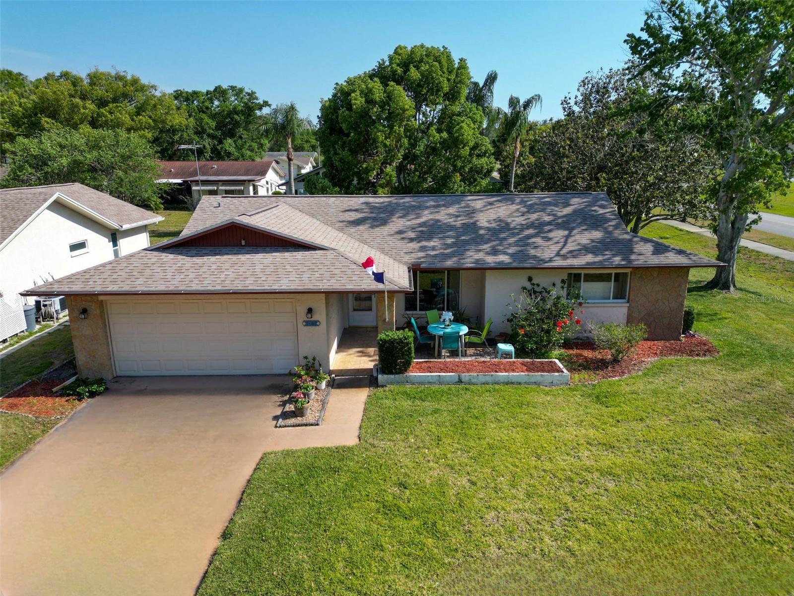Hurricane-impact windows & newer roof (2018)~