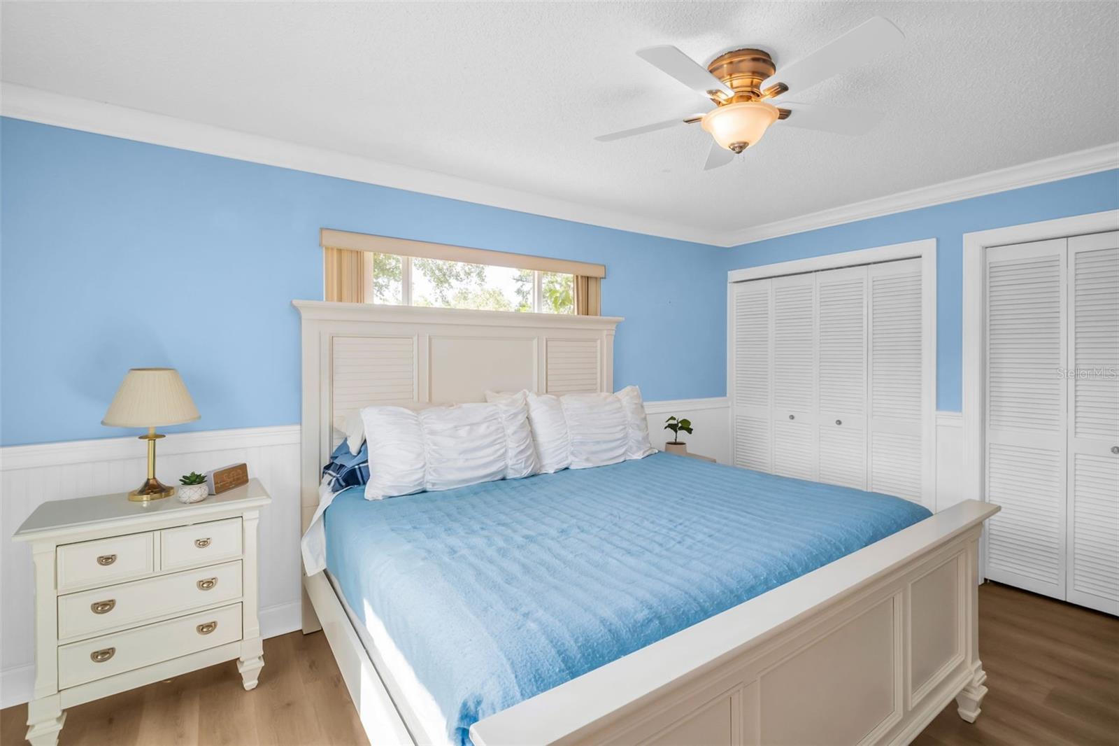 Large dual closets~