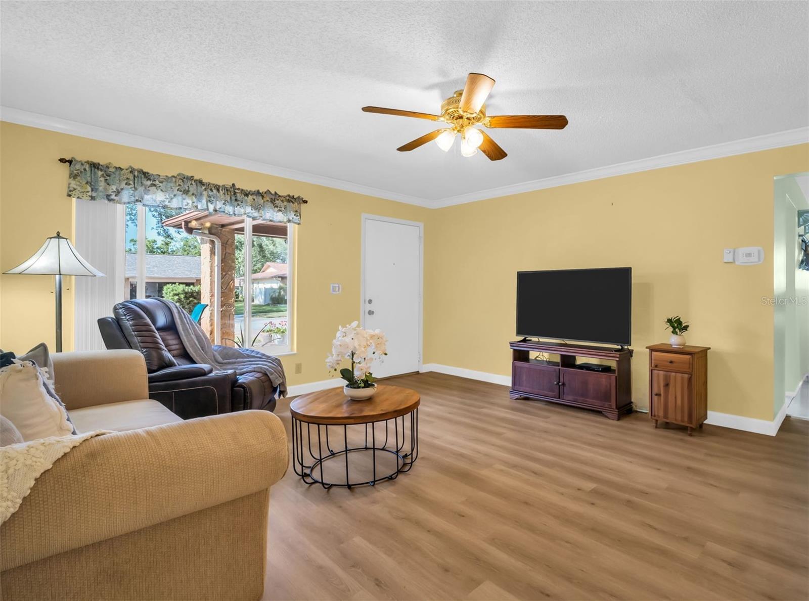 Main living perfectly tucked between the living & dining spaces~