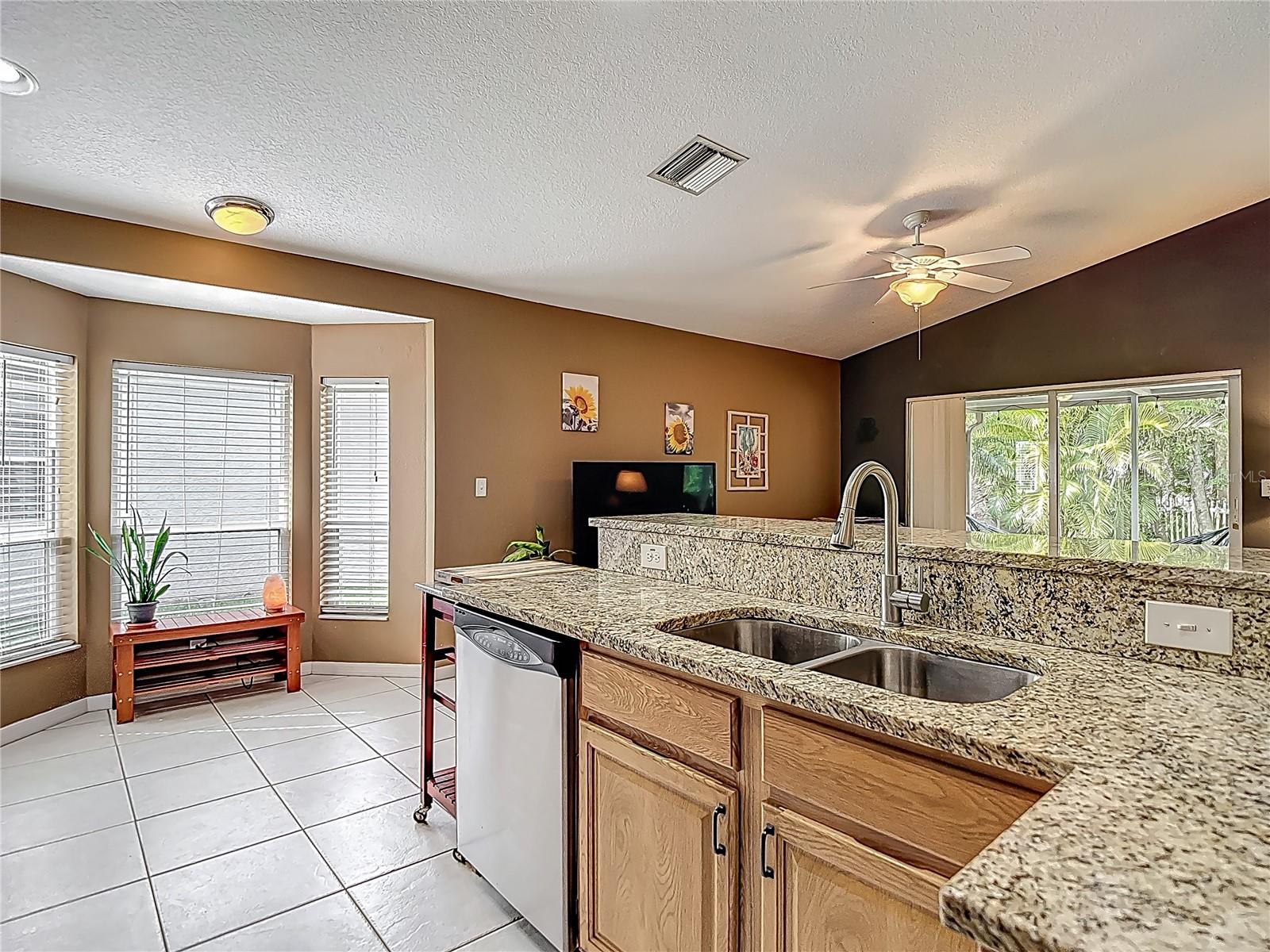 Kitchen - Eating Area - Family Room