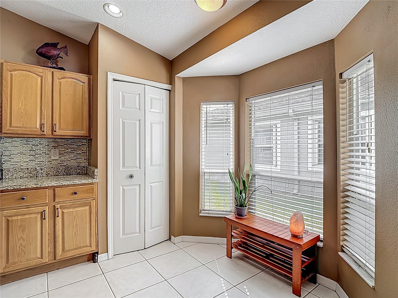 Closet Pantry & Eating Area