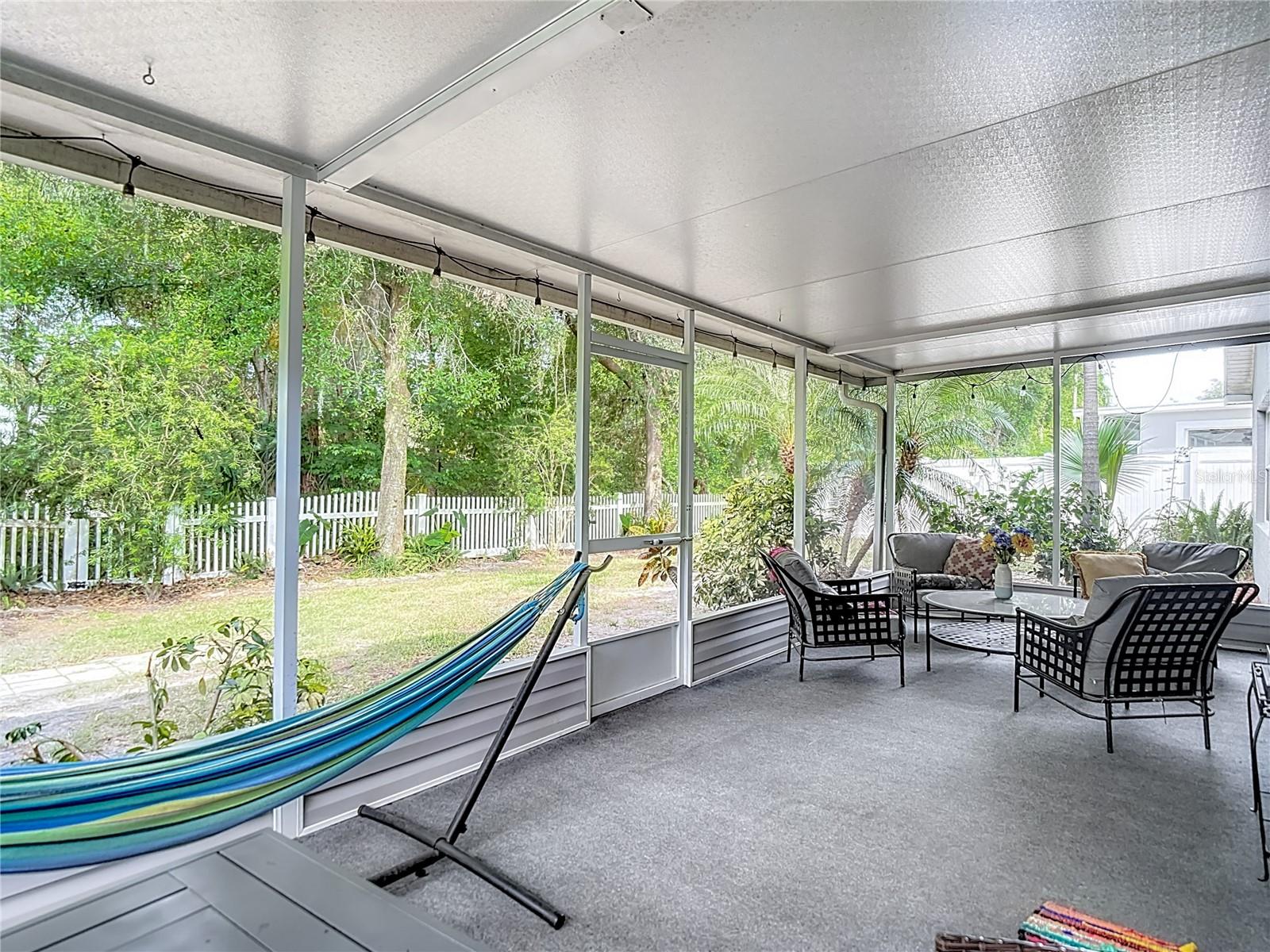 Outdoor Living Space - Fenced Yard - Conservation Area