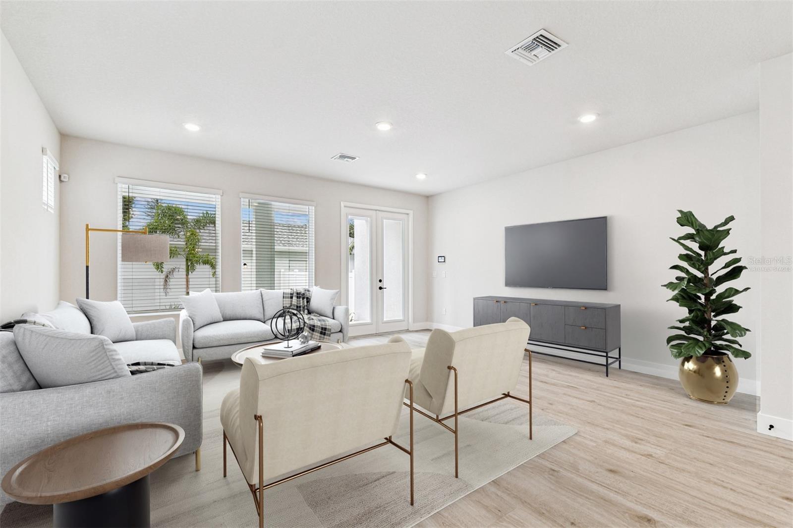 Family Room **Virtually Staged