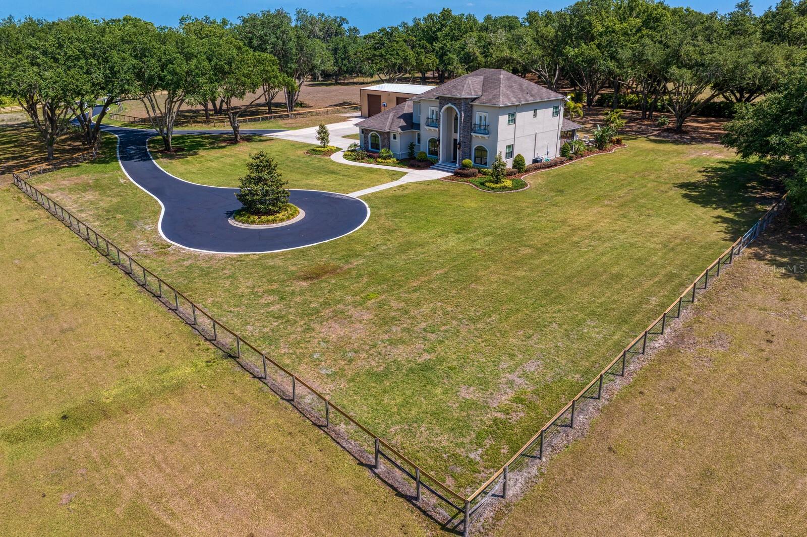 Nearly 9 acres of serene land!