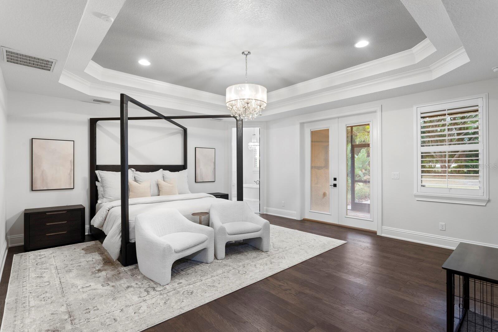 Primary suite is a true retreat!