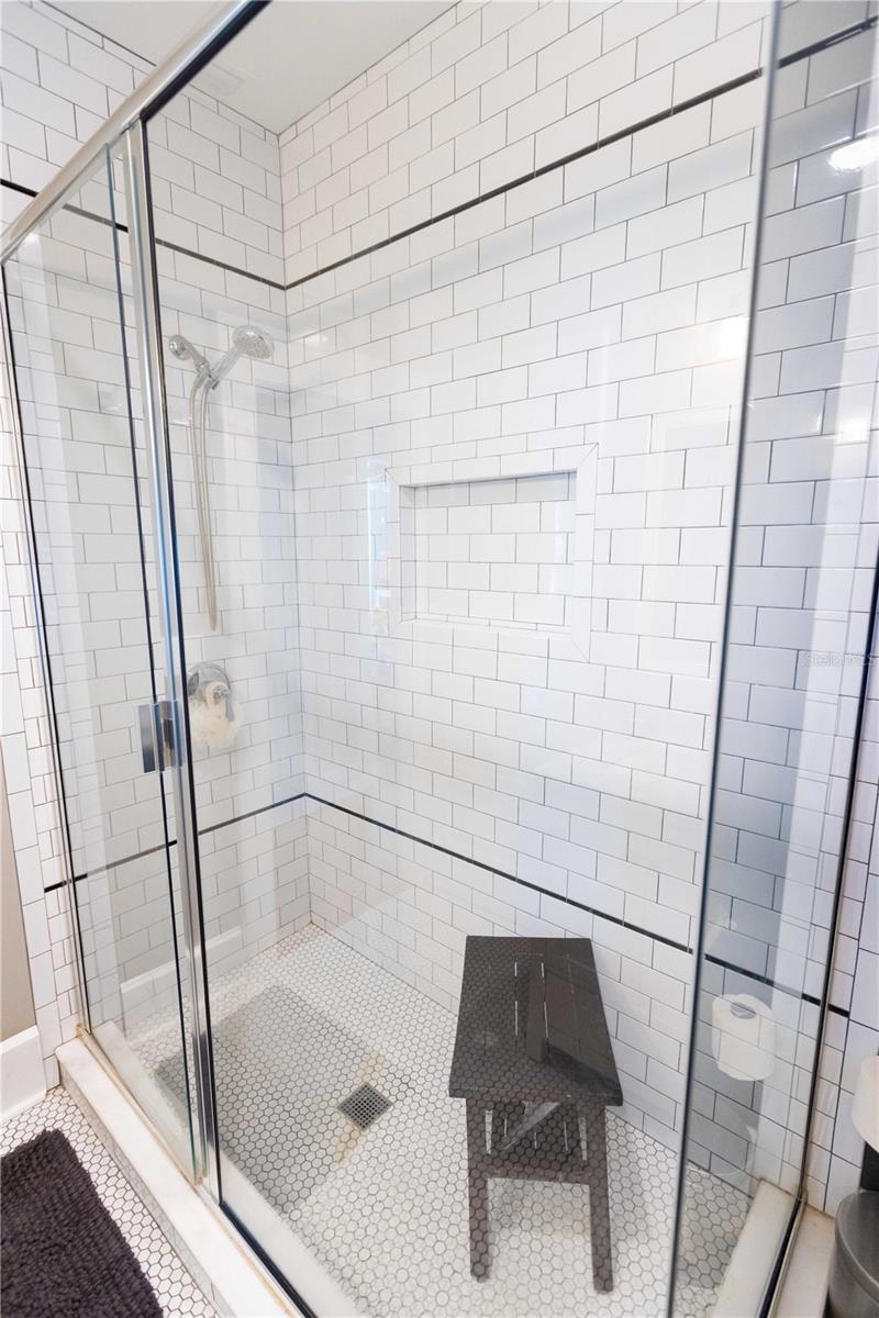 Master Bath Glass Shower
