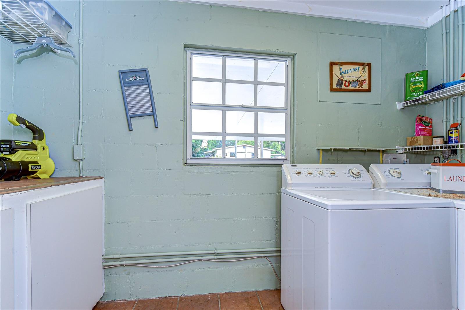 Outdoor Laundry Room