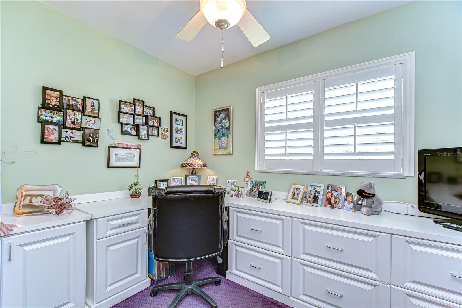 Bedroom #3 or could be used as a home office with built-ins