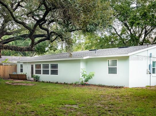 Rear of House