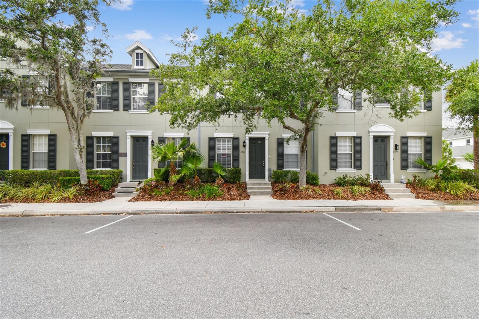 Front with gorgeous curb appeal