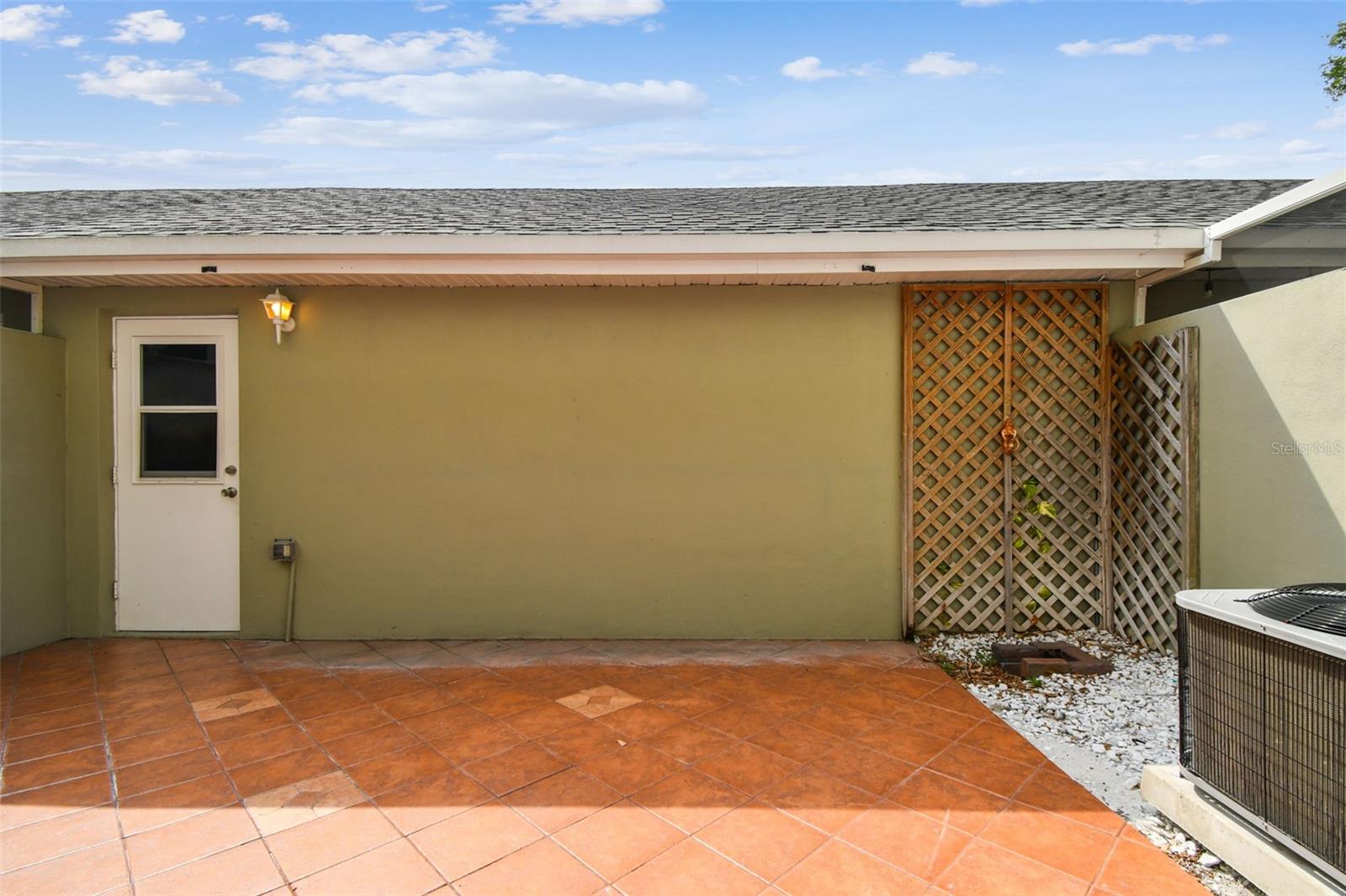 Back patio