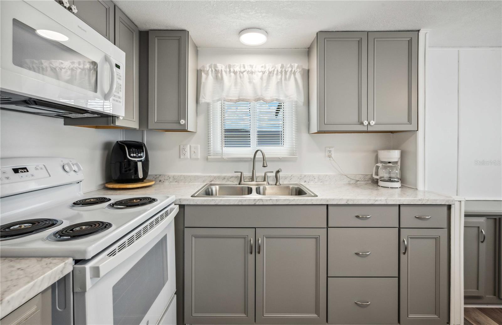 updated kitchen.
