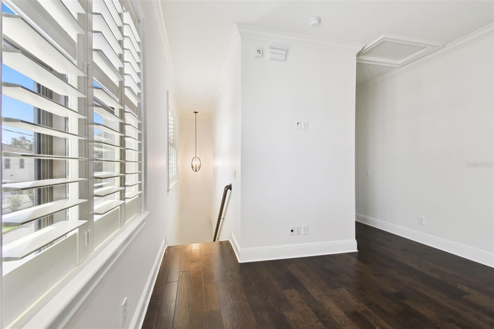 Loft area at top of stairs