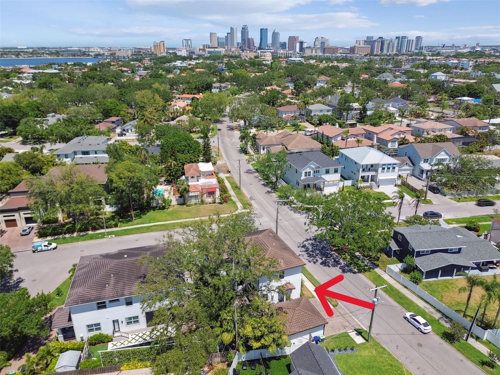 Tranquility of island living plus proximity to downtown